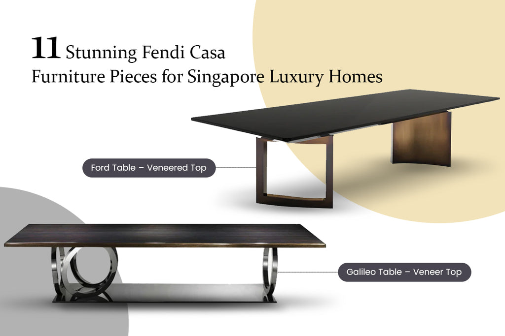 11 Stunning Fendi Casa Furniture Pieces for Singapore Luxury Homes   