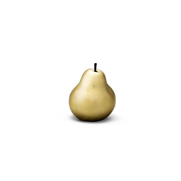 Pear Ceramic Gold Plated