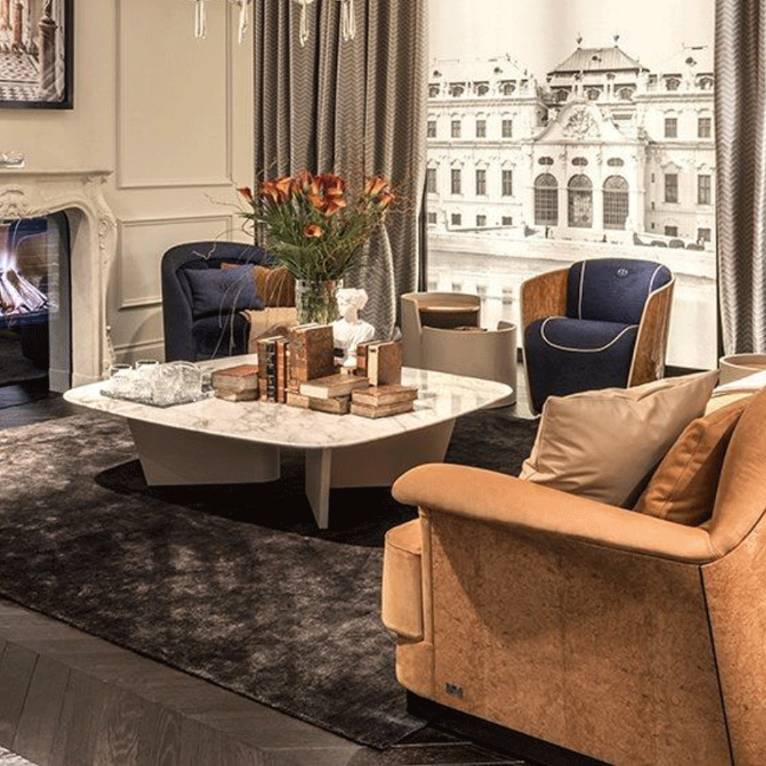 Bentley Home luxury furniture in Singapore featuring premium materials and iconic automotive-inspired design.