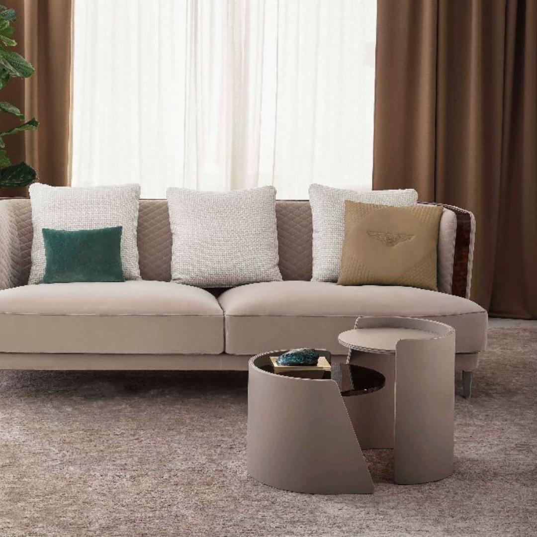 Bentley Home luxury furniture in Singapore featuring premium materials and iconic automotive-inspired design.