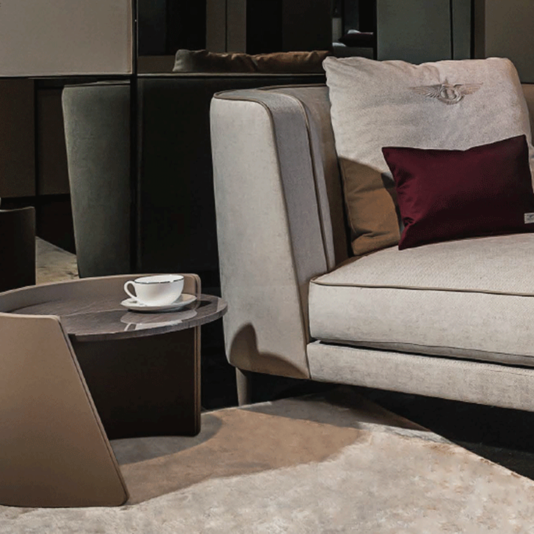 Bentley Home luxury furniture in Singapore featuring premium materials and iconic automotive-inspired design.
