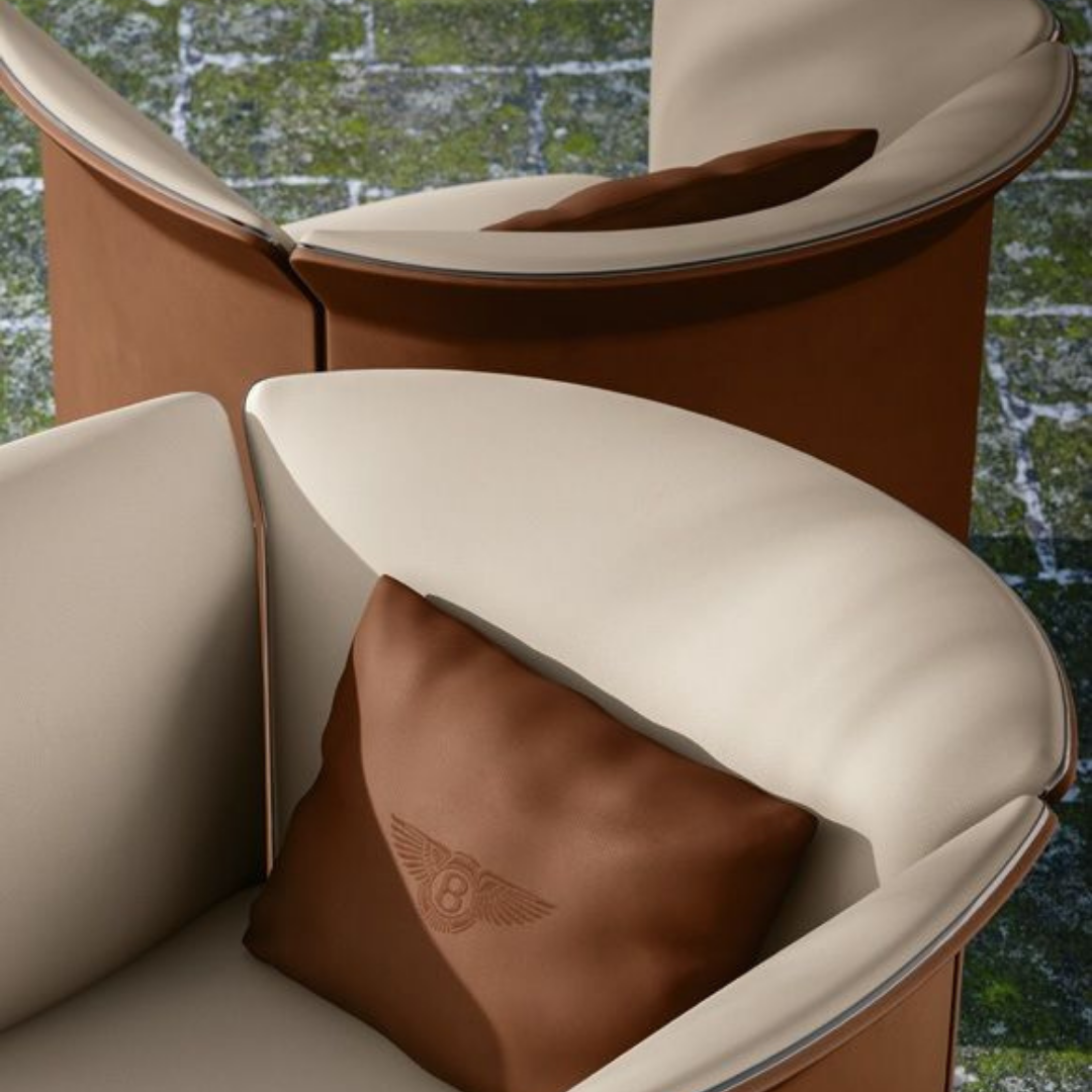 Bentley Home luxury furniture in Singapore featuring premium materials and iconic automotive-inspired design.