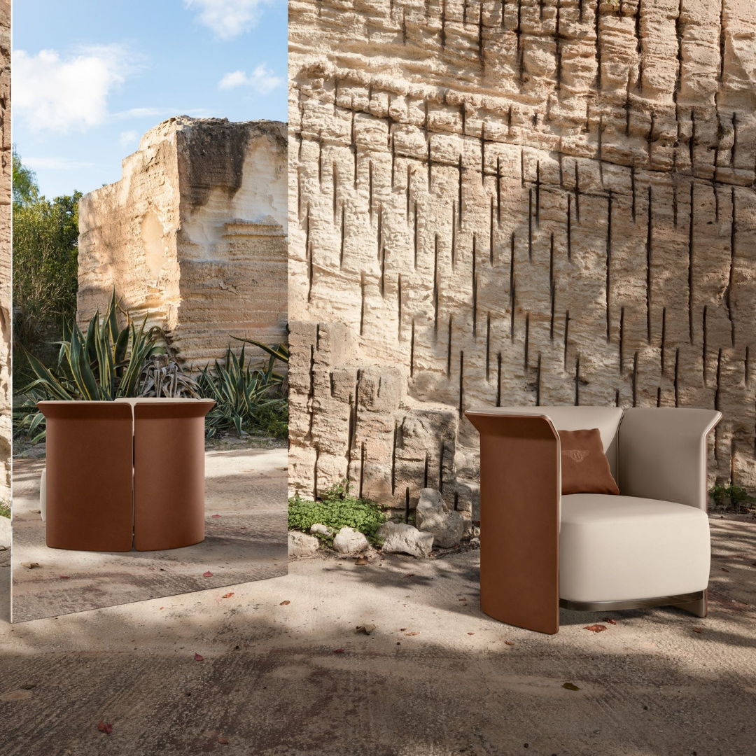 Bentley Home luxury furniture in Singapore featuring premium materials and iconic automotive-inspired design.