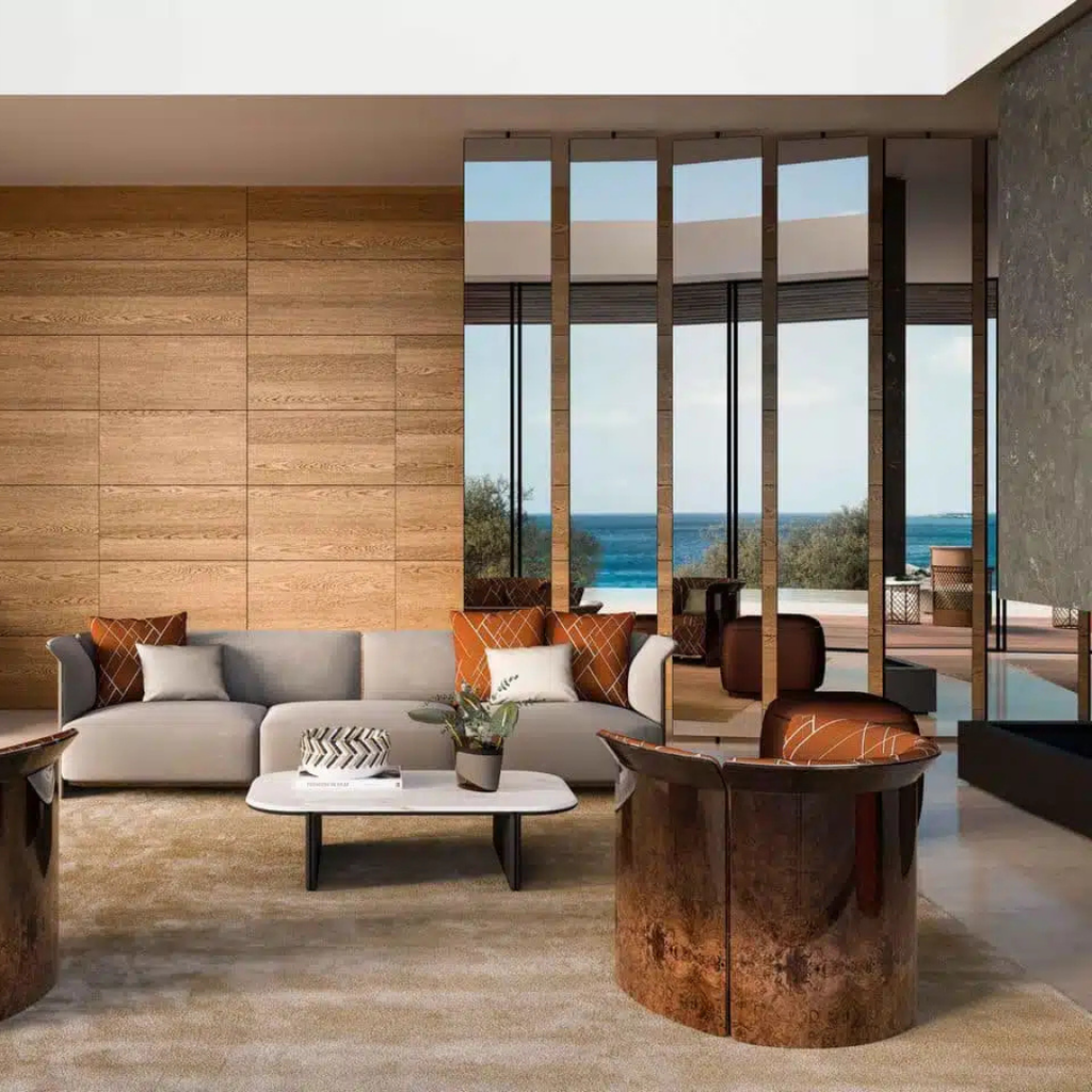 Luxury designer furniture and interior pieces available at Royal Interiors Singapore showroom