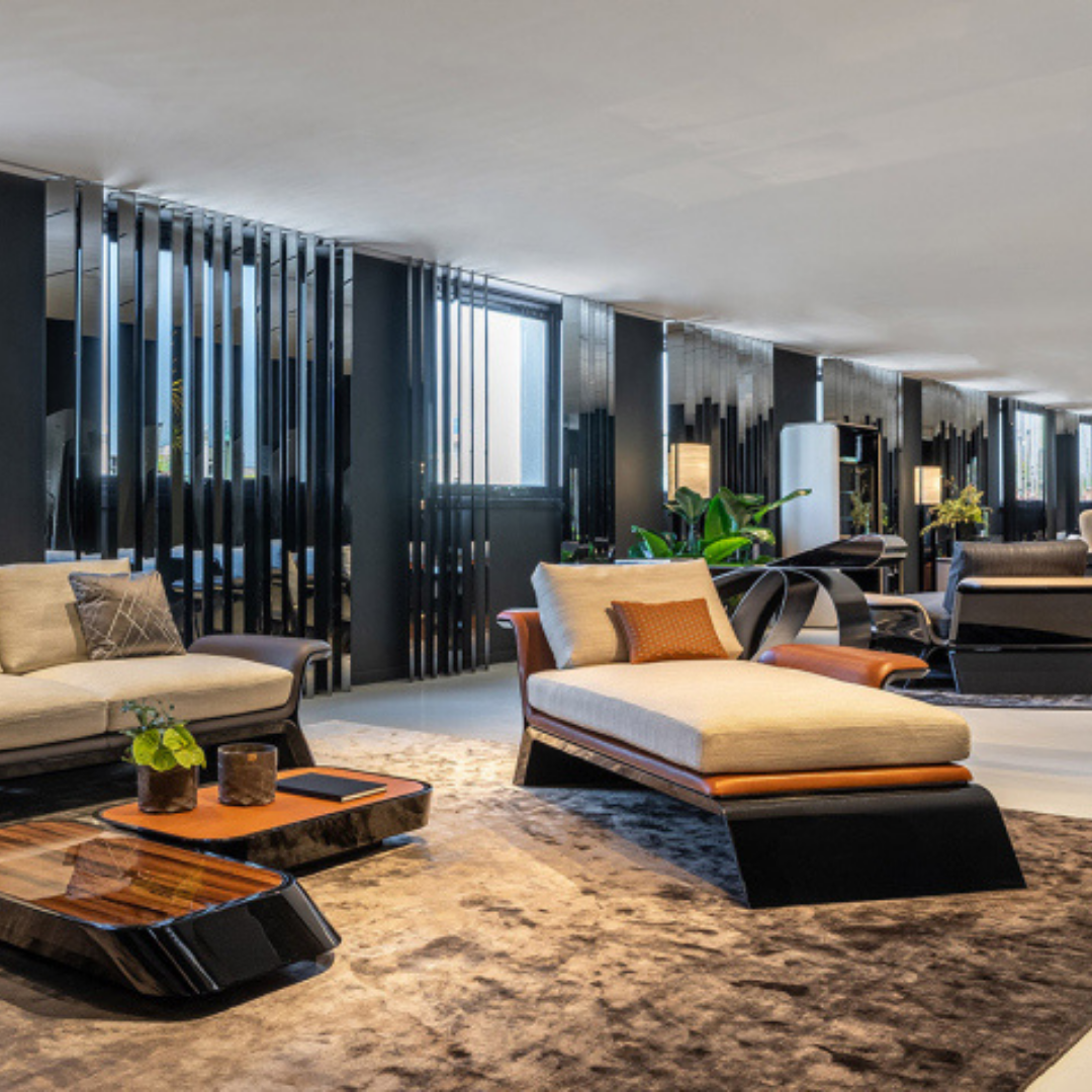 Bentley Home luxury furniture in Singapore featuring premium materials and iconic automotive-inspired design.