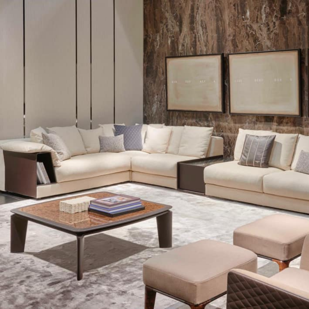 Luxury designer furniture and interior pieces available at Royal Interiors Singapore showroom