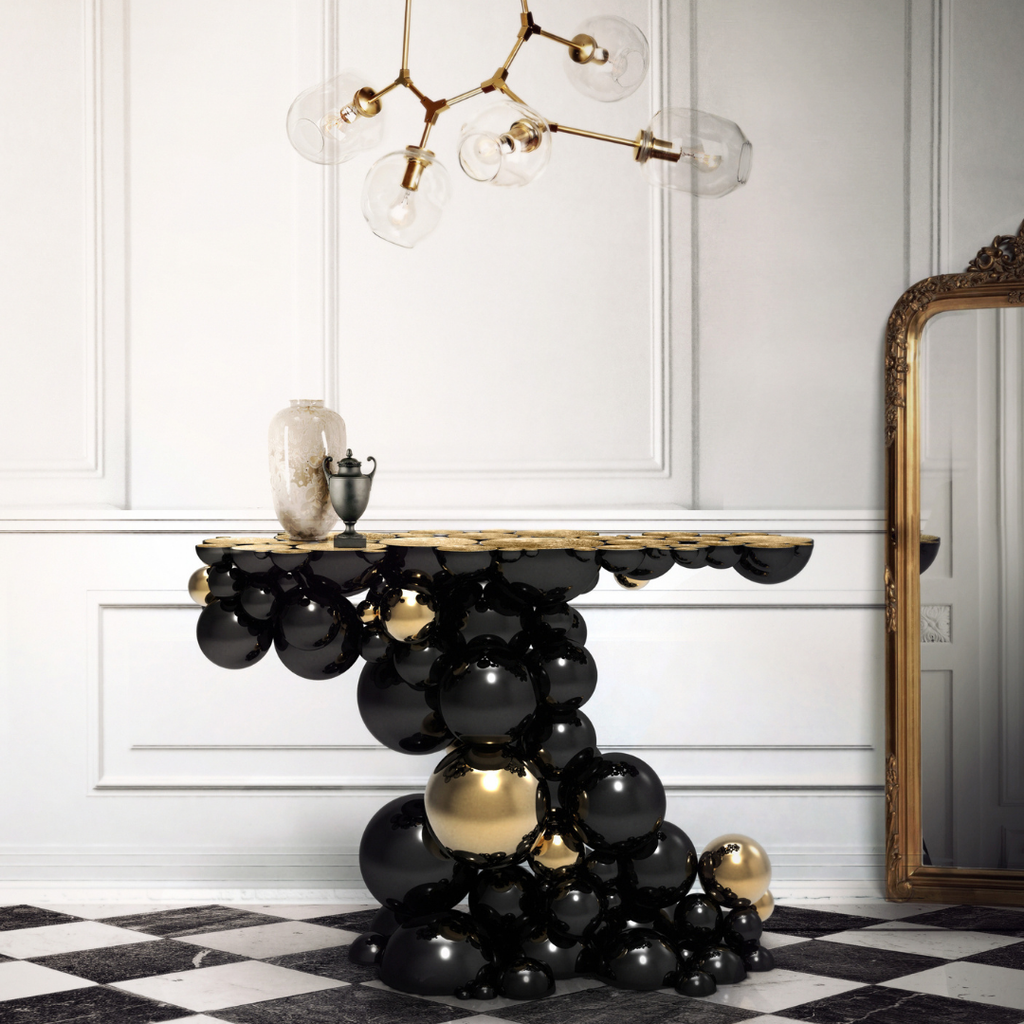 Luxury designer furniture and interior pieces available at Royal Interiors Singapore showroom