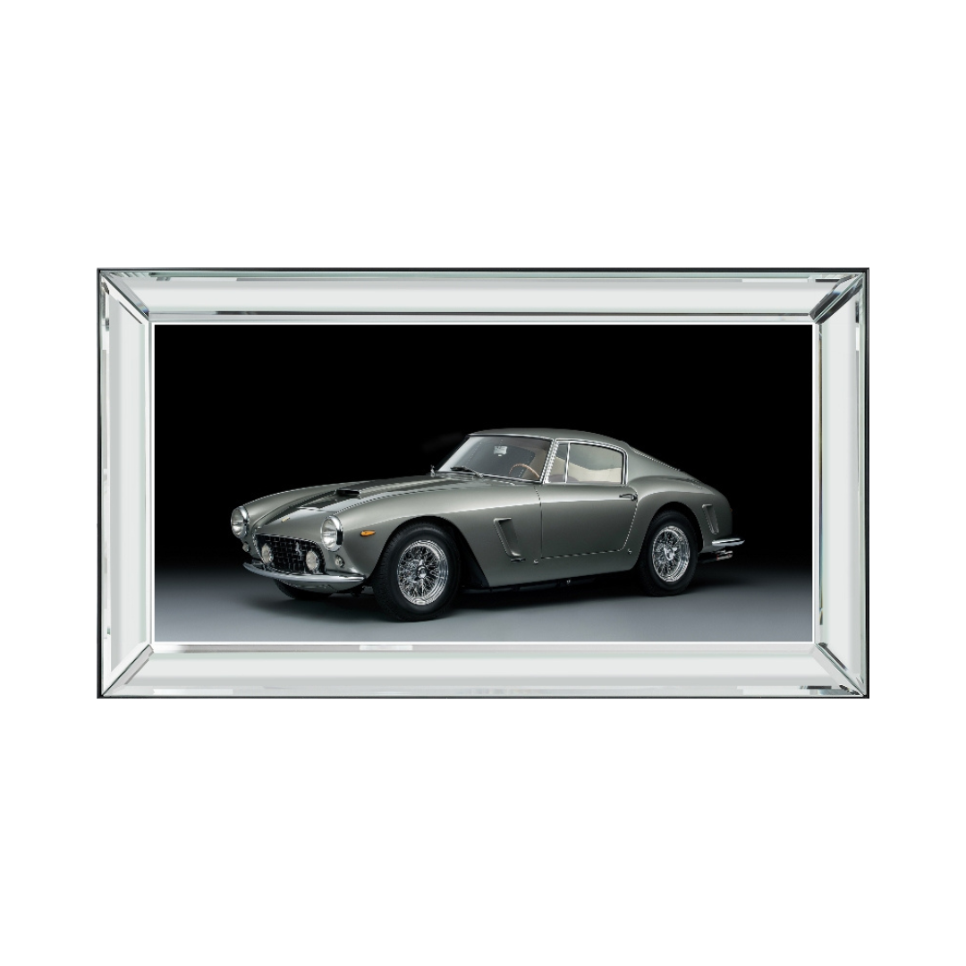 Brookpace racing car wall art – Royal Interiors Singapore showroom