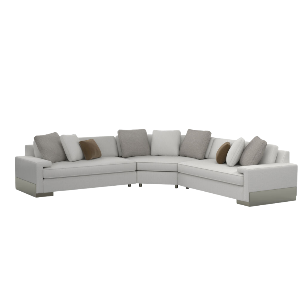 Caracole luxury bed and lounge chair collection at Royal Interiors Singapore, newly arrived from the USA.