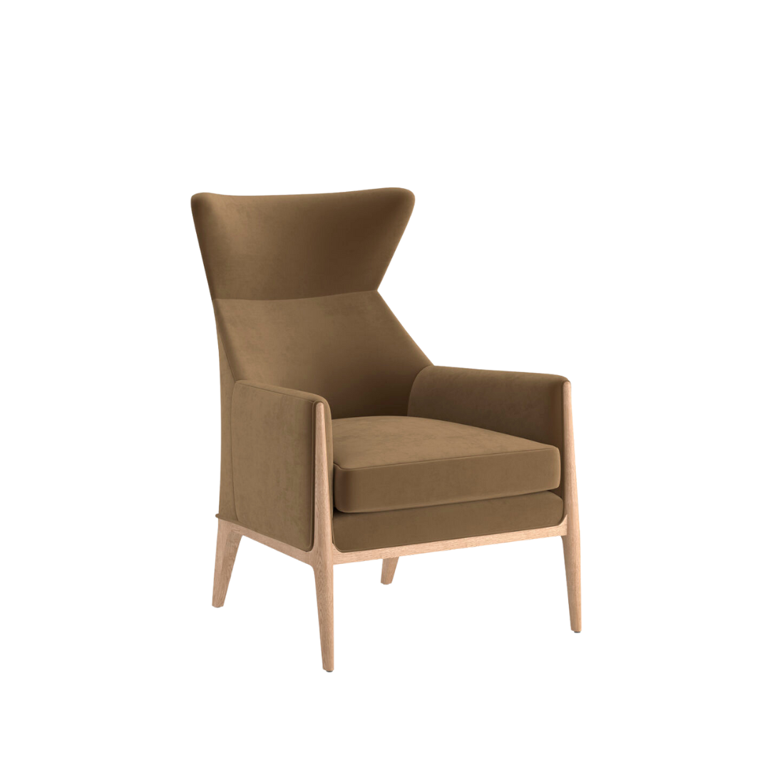 Caracole luxury bed and lounge chair collection at Royal Interiors Singapore, newly arrived from the USA.