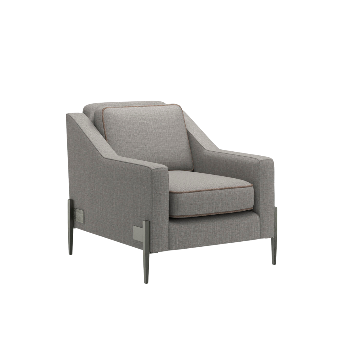 Caracole luxury bed and lounge chair collection at Royal Interiors Singapore, newly arrived from the USA.