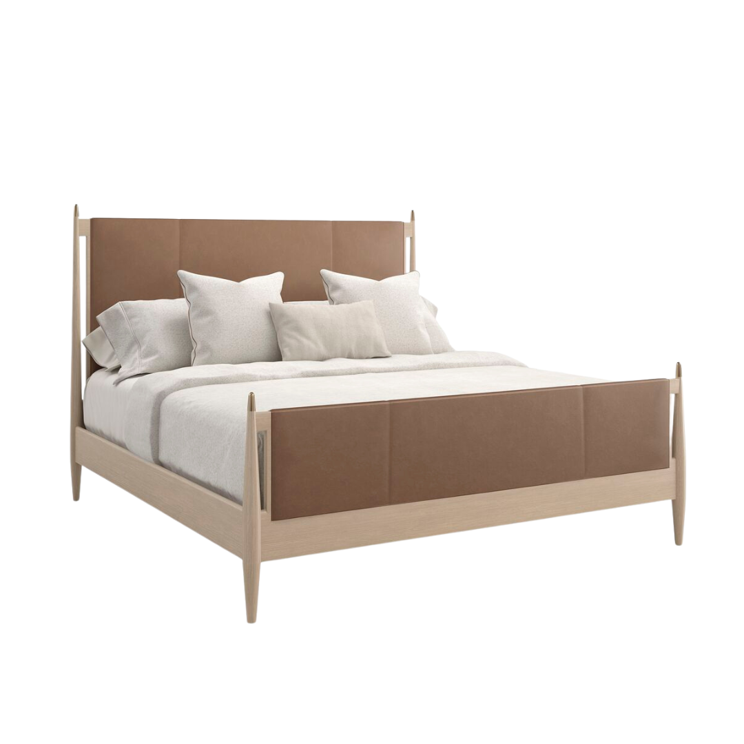 Caracole luxury bed and lounge chair collection at Royal Interiors Singapore, newly arrived from the USA.