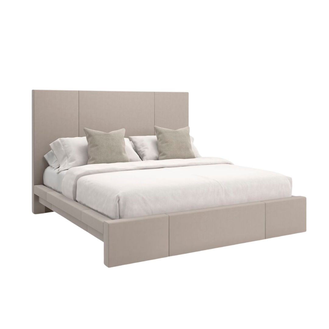 Caracole luxury bed and lounge chair collection at Royal Interiors Singapore, newly arrived from the USA.