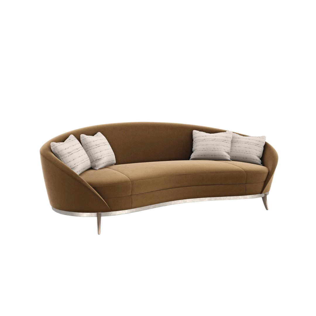 Caracole luxury bed and lounge chair collection at Royal Interiors Singapore, newly arrived from the USA.