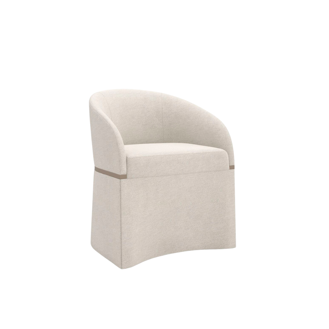 Caracole luxury bed and lounge chair collection at Royal Interiors Singapore, newly arrived from the USA.