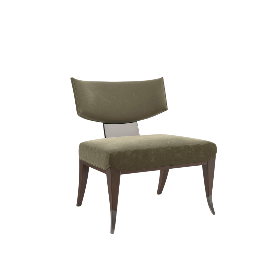 Caracole luxury bed and lounge chair collection at Royal Interiors Singapore, newly arrived from the USA.