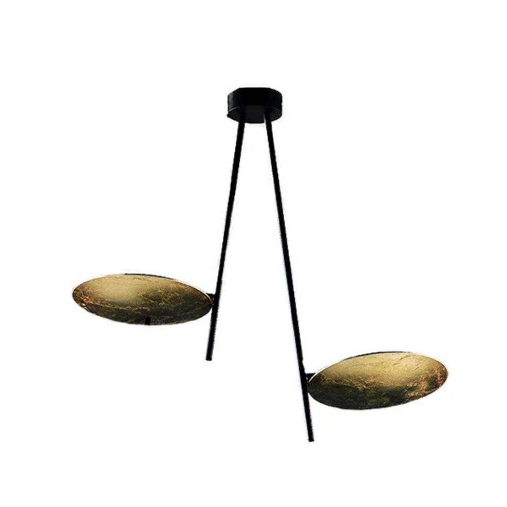 Catellani & Smith sculptural lighting displayed at Royal Interiors Singapore showroom, creating a warm and atmospheric setting for Chinese New Year interiors.