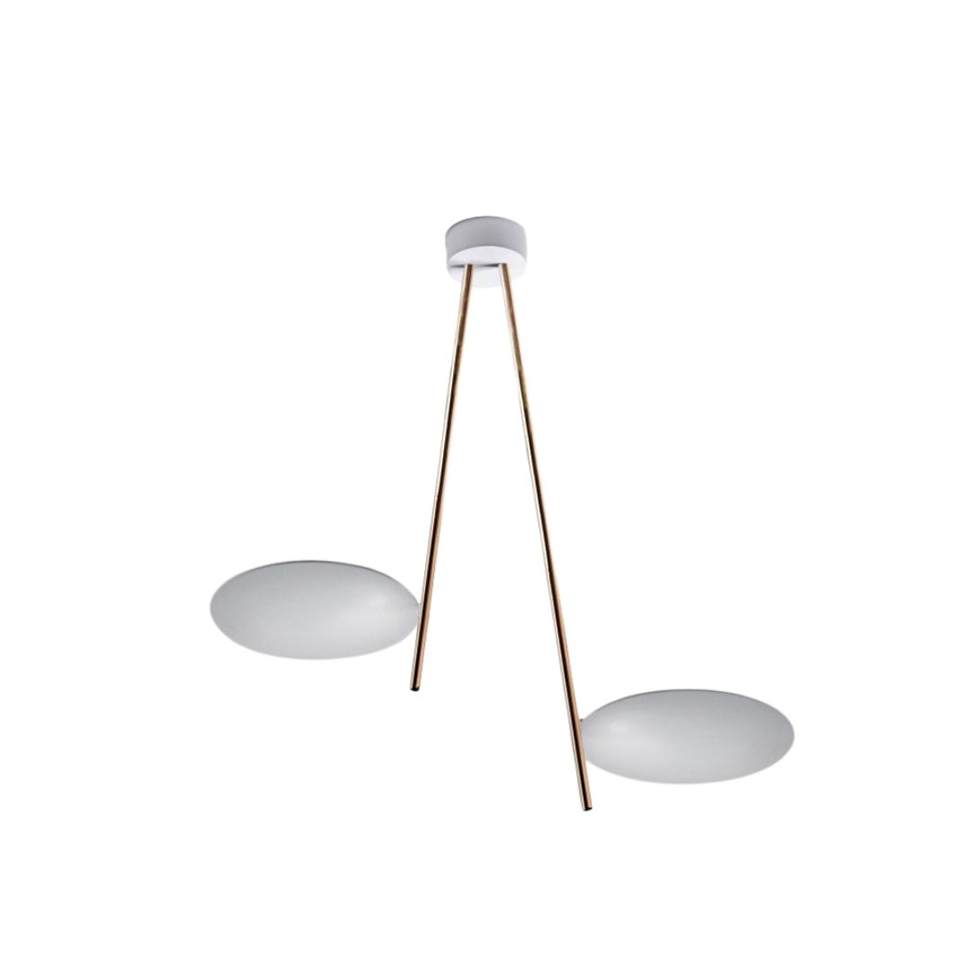 Catellani & Smith sculptural lighting displayed at Royal Interiors Singapore showroom, creating a warm and atmospheric setting for Chinese New Year interiors.