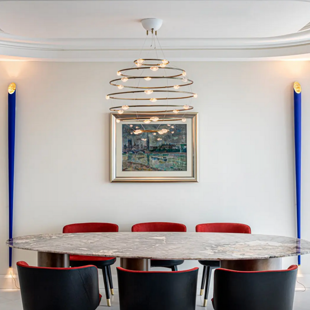 Luxury designer furniture and interior pieces available at Royal Interiors Singapore showroom