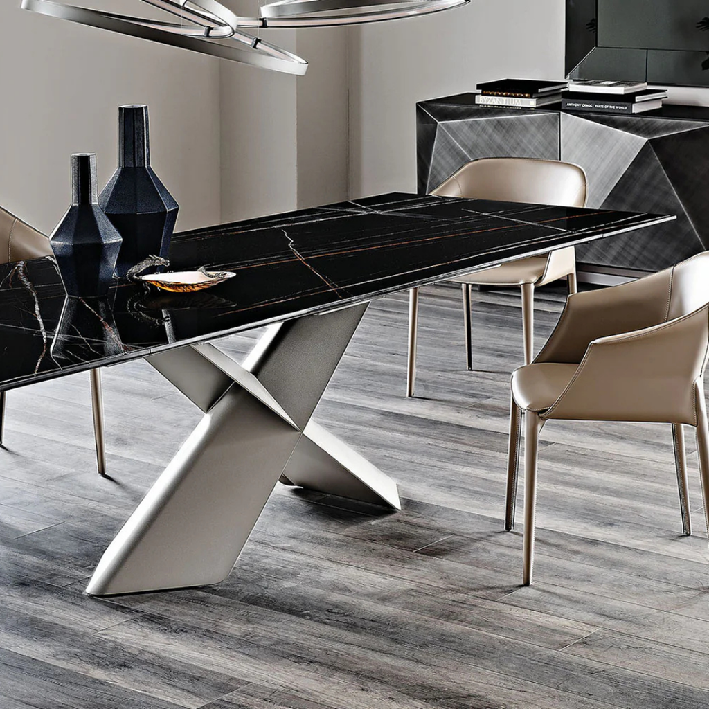 Cattelan Italia designer furniture – bar stools, beds, bar tables, and bedside tables available at Royal Interiors Singapore.