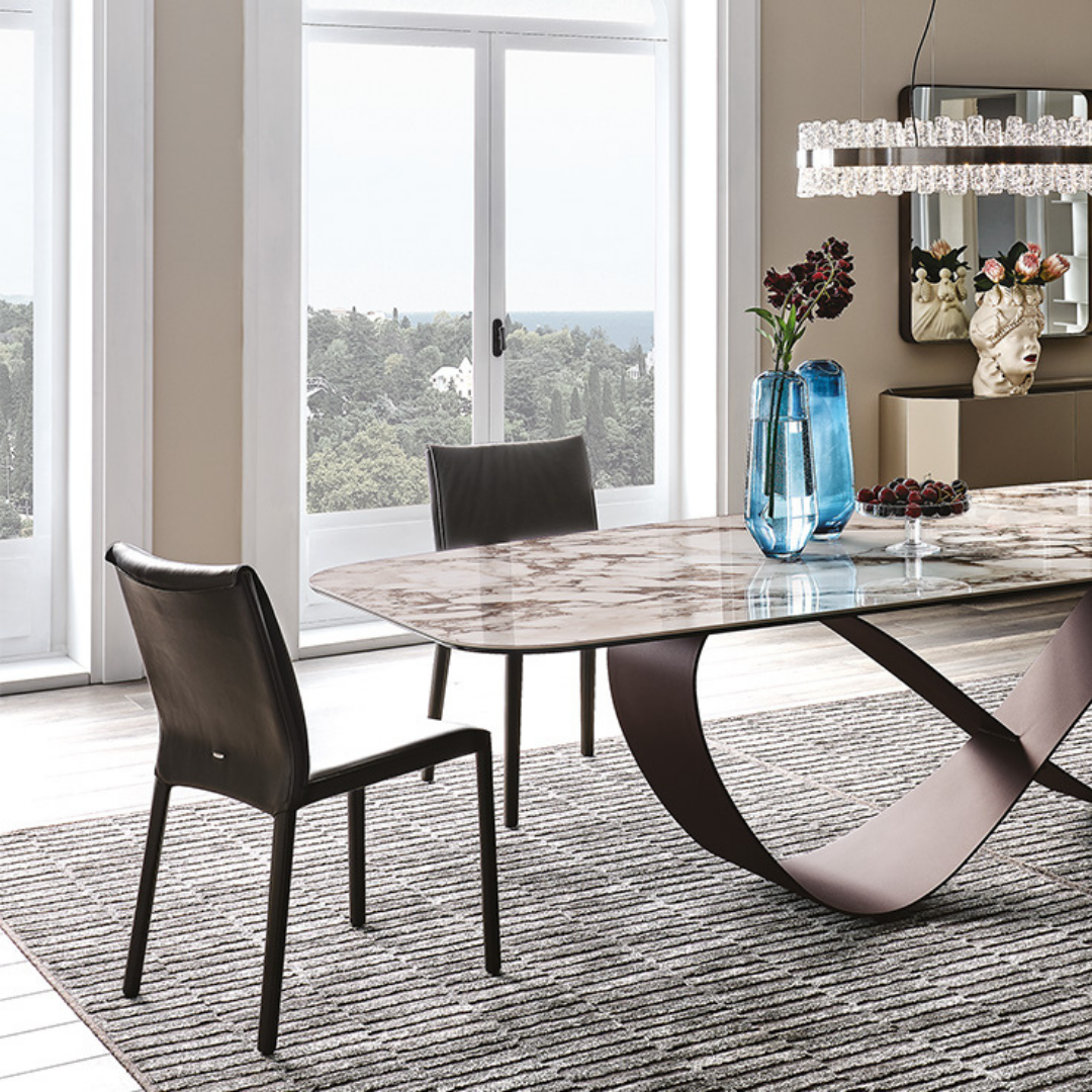 Cattelan Italia designer furniture – bar stools, beds, bar tables, and bedside tables available at Royal Interiors Singapore.