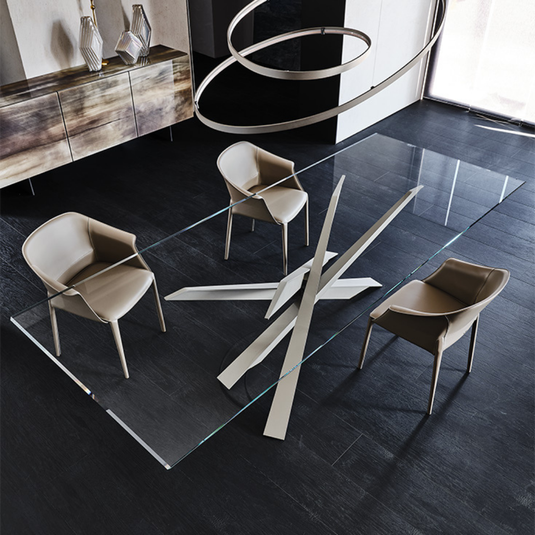 Cattelan Italia designer furniture – bar stools, beds, bar tables, and bedside tables available at Royal Interiors Singapore.