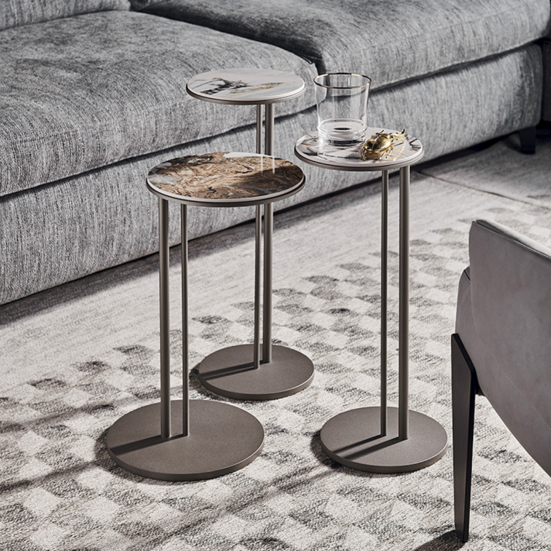 Cattelan Italia designer furniture – bar stools, beds, bar tables, and bedside tables available at Royal Interiors Singapore.