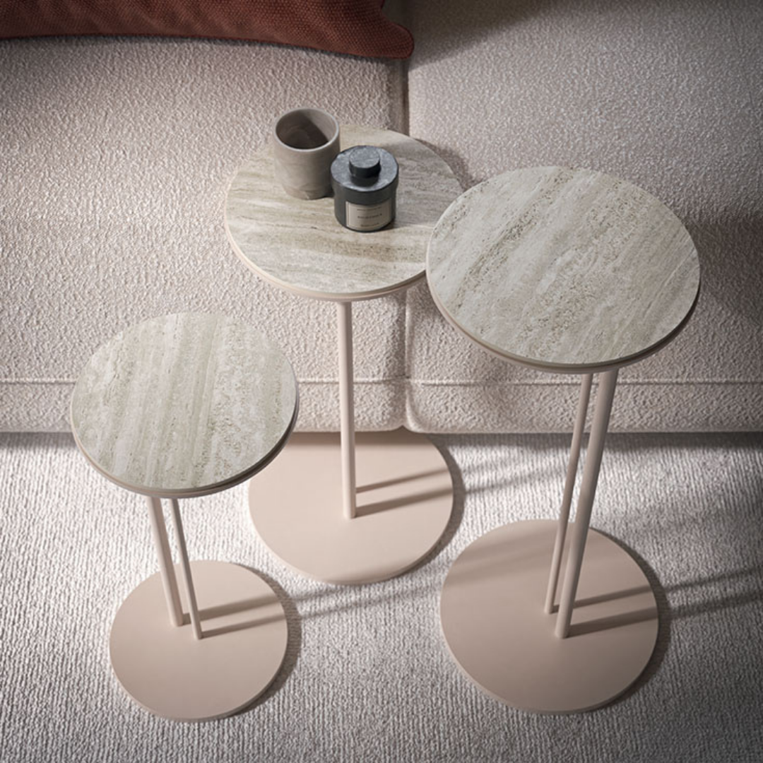 Cattelan Italia designer furniture – bar stools, beds, bar tables, and bedside tables available at Royal Interiors Singapore.
