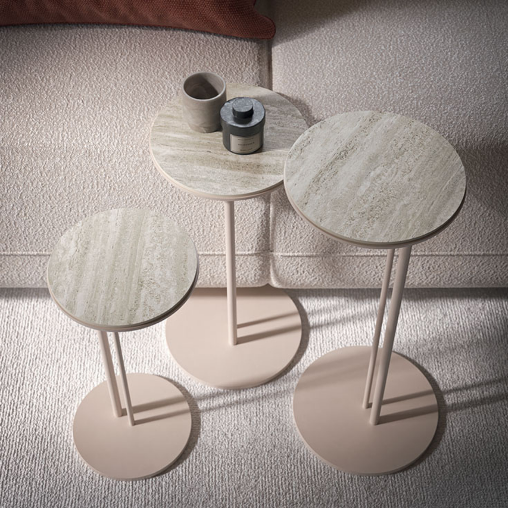 Cattelan Italia designer furniture – bar stools, beds, bar tables, and bedside tables available at Royal Interiors Singapore.