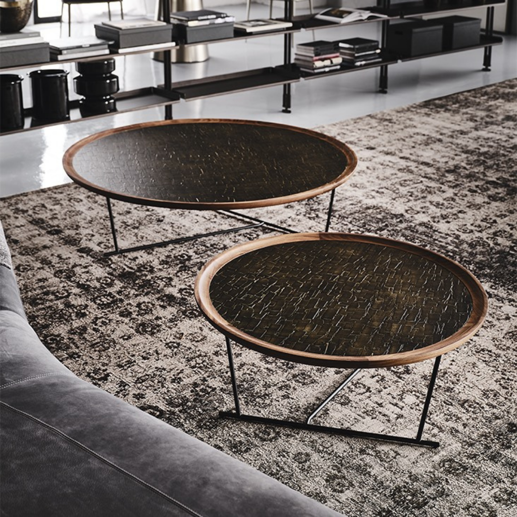 Cattelan Italia designer furniture – bar stools, beds, bar tables, and bedside tables available at Royal Interiors Singapore.