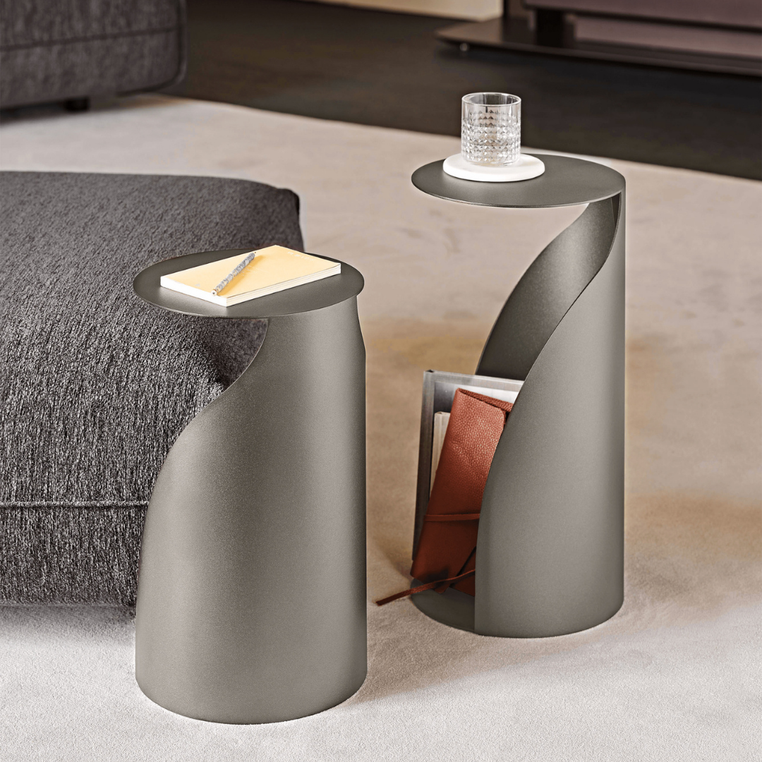 Cattelan Italia designer furniture – bar stools, beds, bar tables, and bedside tables available at Royal Interiors Singapore.