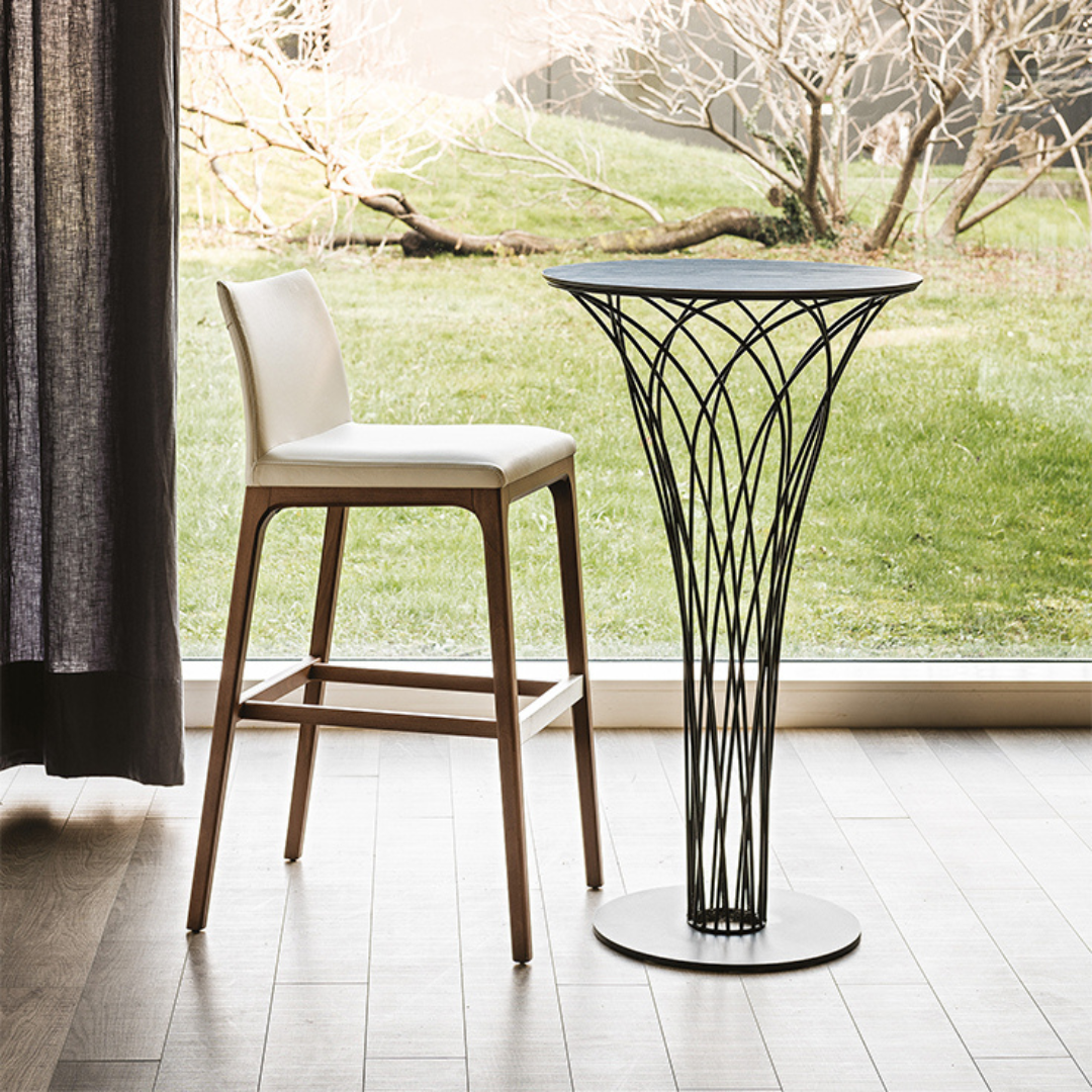 Cattelan Italia designer furniture – bar stools, beds, bar tables, and bedside tables available at Royal Interiors Singapore.