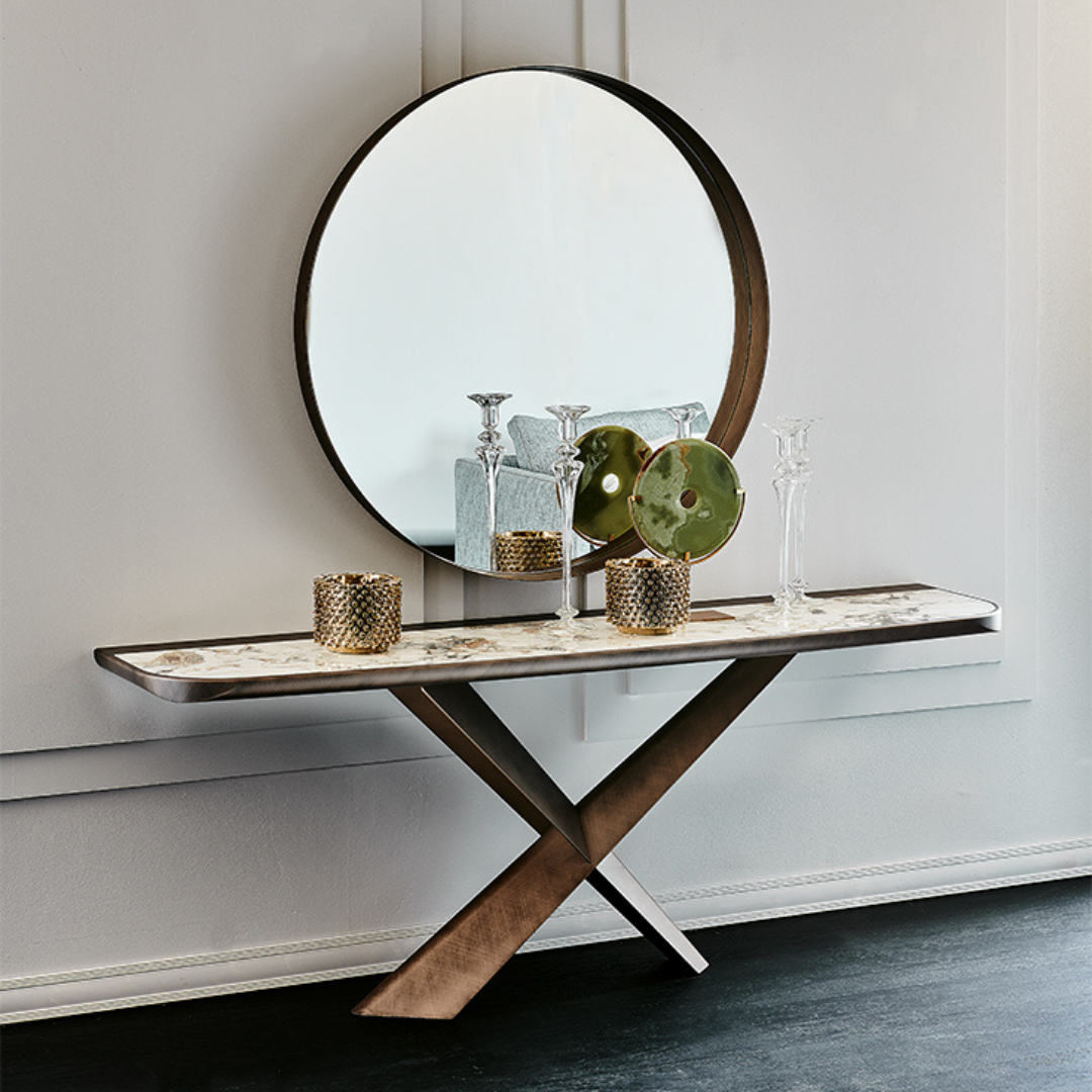 Cattelan Italia designer furniture – bar stools, beds, bar tables, and bedside tables available at Royal Interiors Singapore.