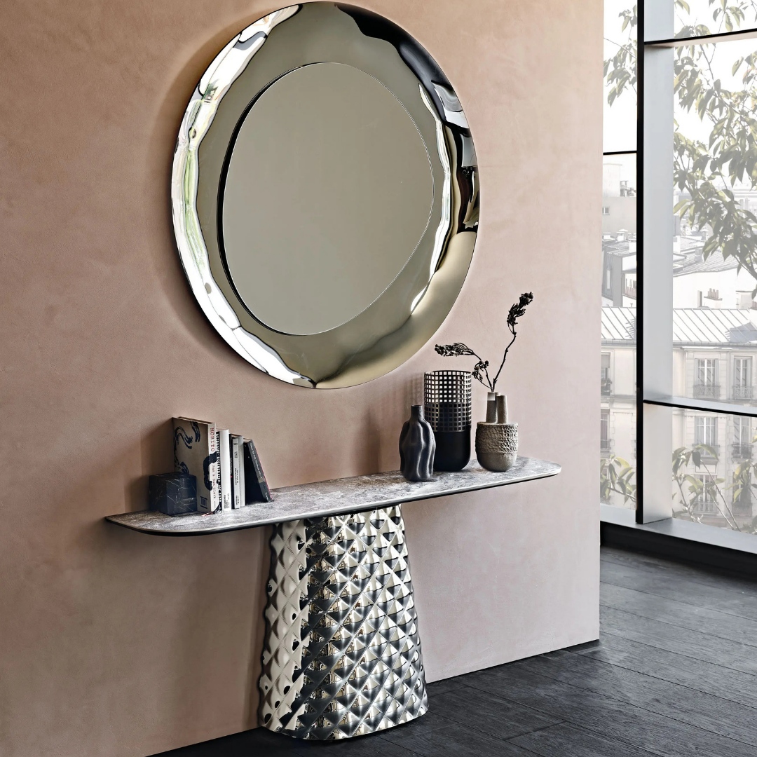 Cattelan Italia designer furniture – bar stools, beds, bar tables, and bedside tables available at Royal Interiors Singapore.