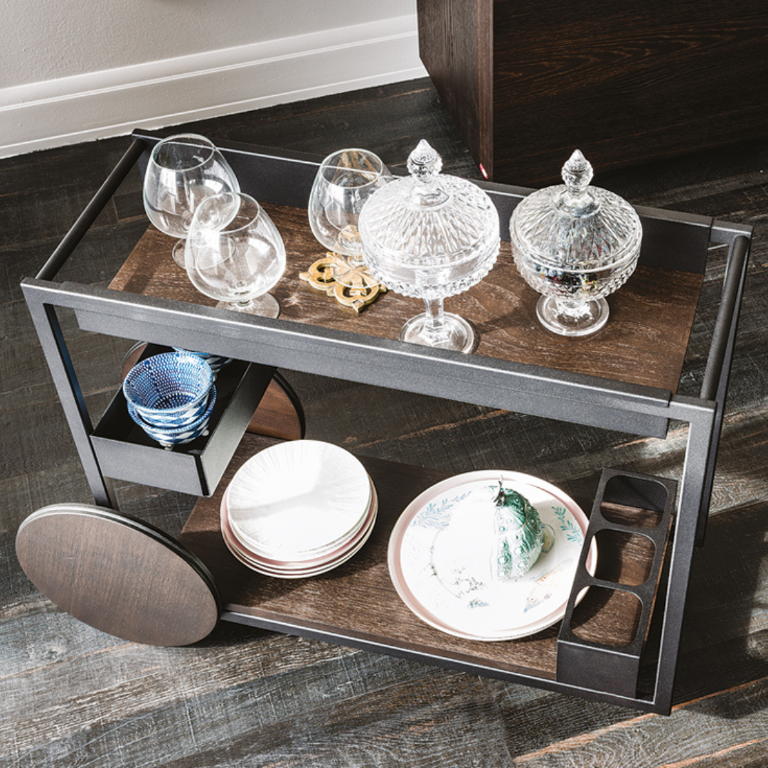 Cattelan Italia designer furniture – bar stools, beds, bar tables, and bedside tables available at Royal Interiors Singapore.