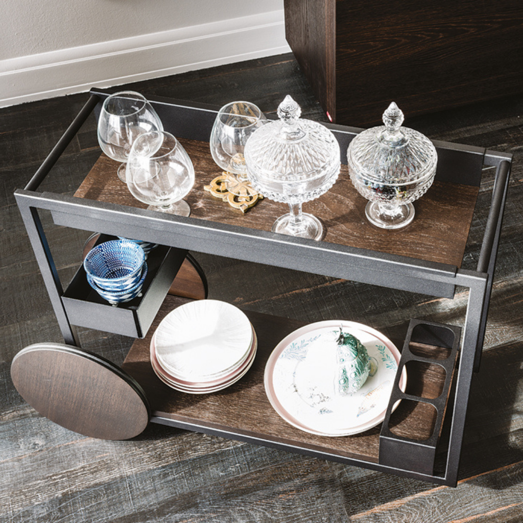 Cattelan Italia designer furniture – bar stools, beds, bar tables, and bedside tables available at Royal Interiors Singapore.