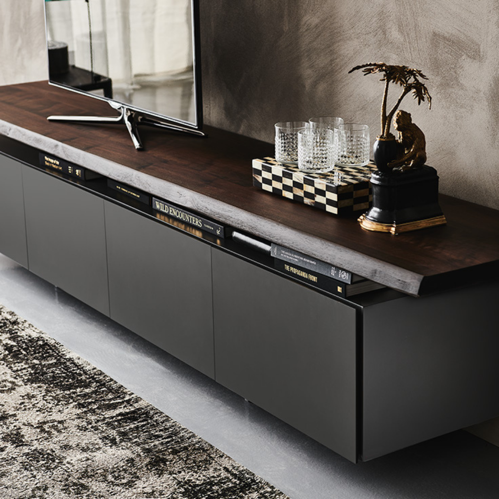 Cattelan Italia designer furniture – bar stools, beds, bar tables, and bedside tables available at Royal Interiors Singapore.