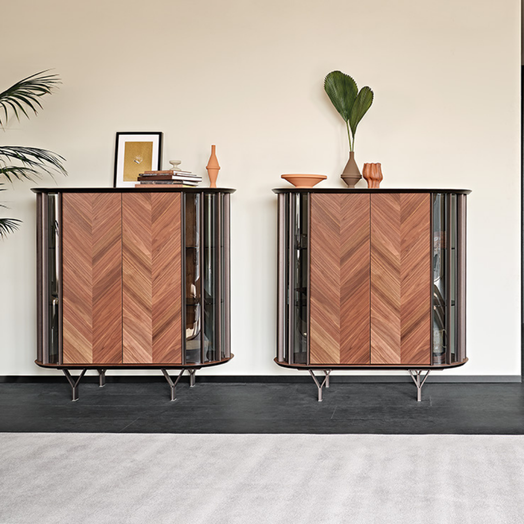 Cattelan Italia designer furniture – bar stools, beds, bar tables, and bedside tables available at Royal Interiors Singapore.