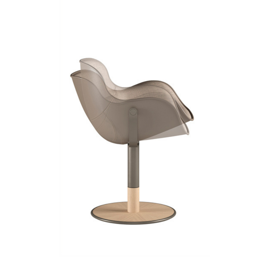 Luxury lounge armchair from Royal Interiors Singapore — designer seating crafted for modern comfort and timeless style.