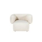 Luxury lounge armchair from Royal Interiors Singapore — designer seating crafted for modern comfort and timeless style.