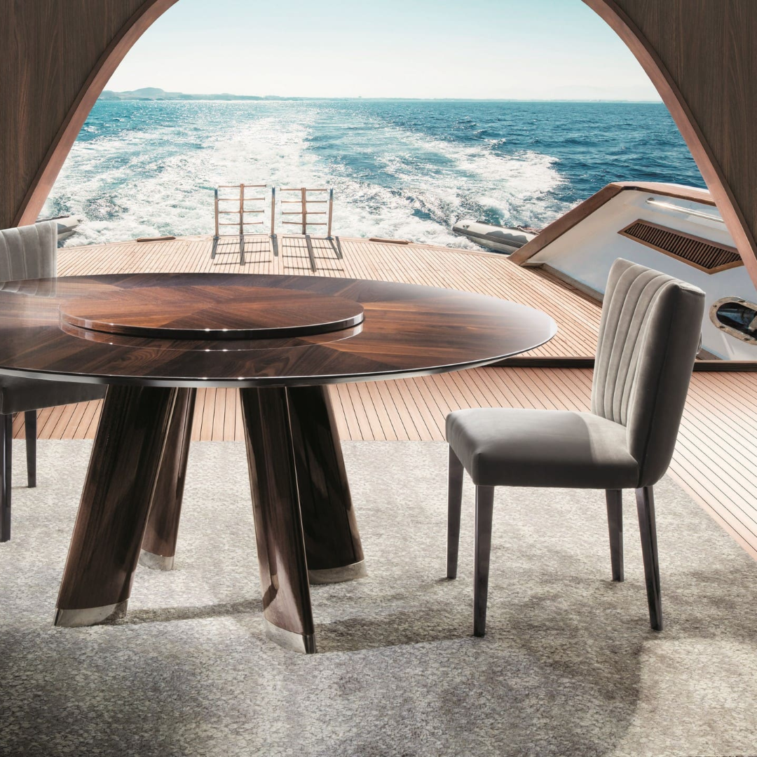 Luxury designer furniture and interior pieces available at Royal Interiors Singapore showroom