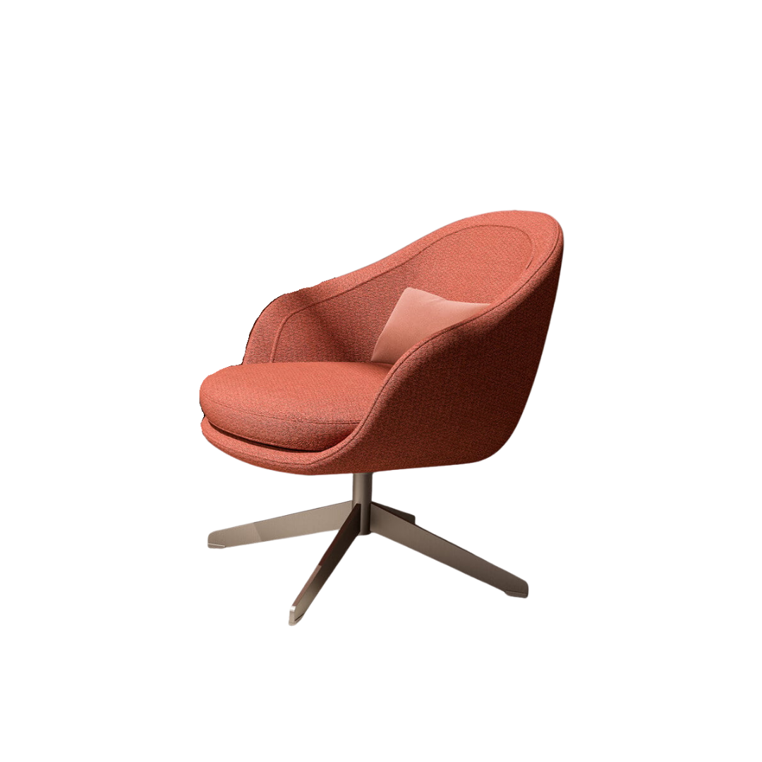 Luxury lounge armchair from Royal Interiors Singapore — designer seating crafted for modern comfort and timeless style.