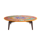 Dolce & Gabbana Casa furniture featuring Carretto or Blu Mediterraneo motifs at Royal Interiors Singapore.