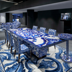 Luxury designer furniture and interior pieces available at Royal Interiors Singapore showroom