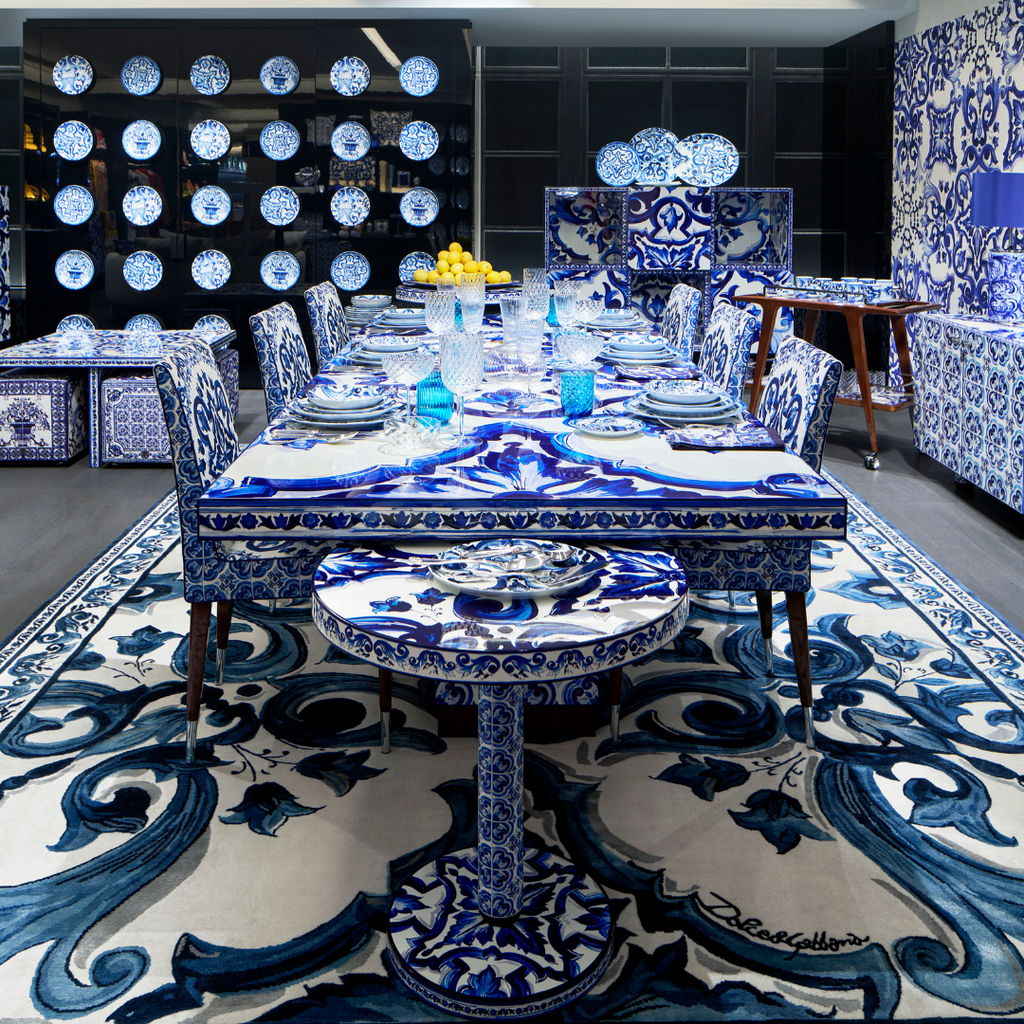 Luxury designer furniture and interior pieces available at Royal Interiors Singapore showroom