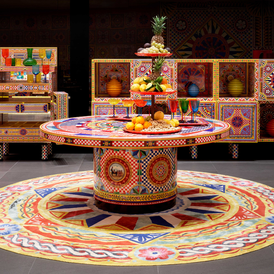Luxury designer furniture and interior pieces available at Royal Interiors Singapore showroom