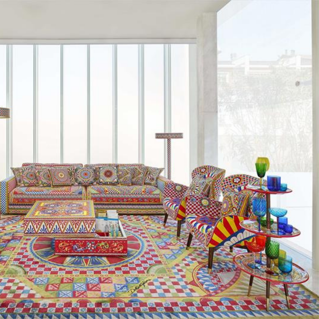 Luxury designer furniture and interior pieces available at Royal Interiors Singapore showroom