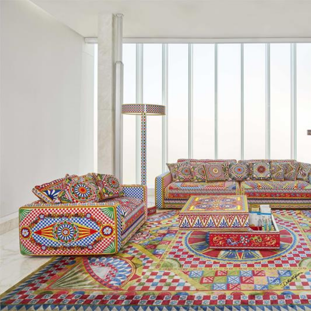 Luxury designer furniture and interior pieces available at Royal Interiors Singapore showroom