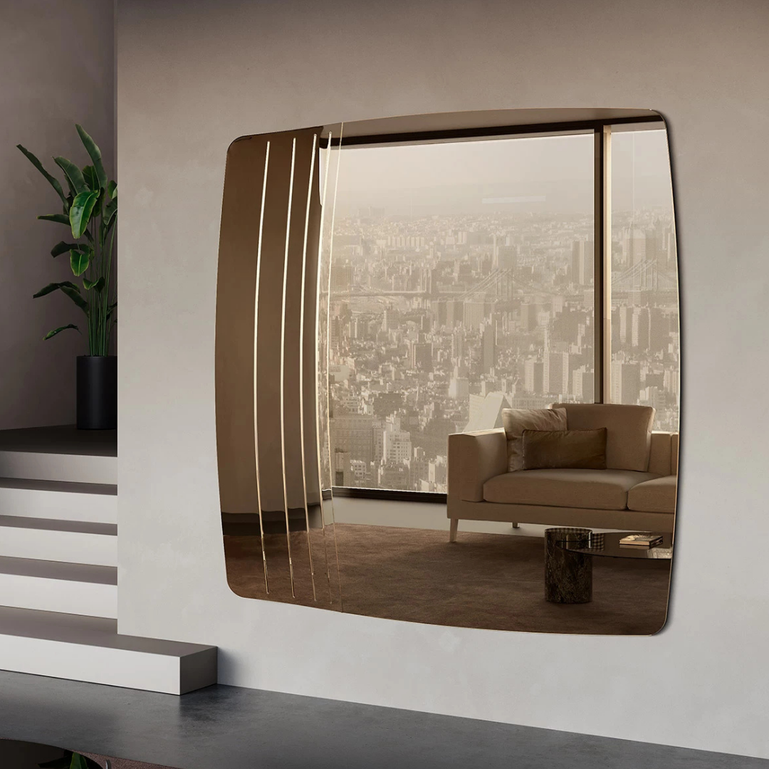 Eforma contemporary Italian furniture featuring sculptural tables and seating crafted in glass, marble, metal, and wood, displayed at Royal Interiors Singapore showroom