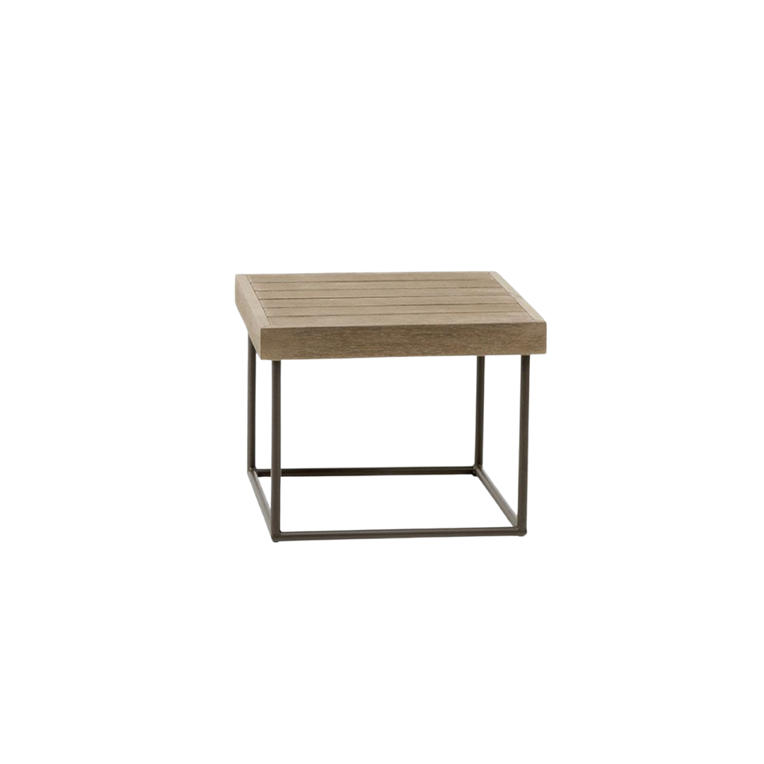 Ethimo Italian outdoor furniture in teak and refined finishes, displayed at Royal Interiors Singapore showroom